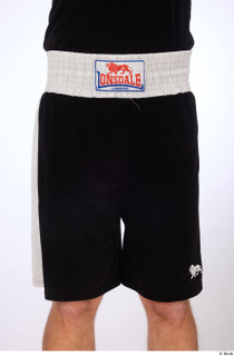 Danas black gym shorts dressed sports thigh 0001.jpg